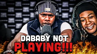 DABABY RAPPING LIKE THE RENT DUE!!| DABABY LIKE THAT & GET IT SEXY FREESTYLE (REACTION)