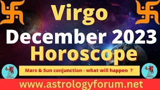 Virgo Ascendant Horoscope December 2023,Virgo December 2023,Monthly Horoscope Of Virgo Ascendant