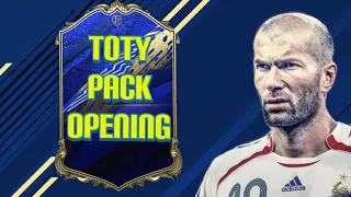 I PACKED 96 PRIME ZIDANE! TOTY PACK OPENING #FIFA20 #TOTY #ZIDANE #ICON #FIFA20COACH