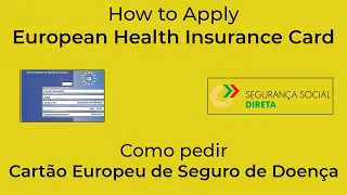 How to Apply European Health Insurance Card [ Explained in English | HD ]