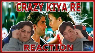CRAZY KIYA RE REACTION!  | DHOOM:2 | Hrithik Roshan | Aishwarya Rai | Sunidhi Chauhan
