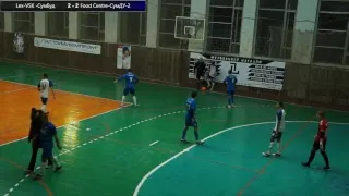 Футзал. Суперліга АФС.  "Lex-VSK -СумБуд" - "Food Centre-СумДУ-2"| HighSportLive | HSL