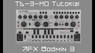 Behringer TD-3, TD-3-MO Tutorial ft. AFX - Bodmin 3 (Cover)