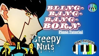 "Bling-Bang-Bang-Born" by Creepy Nuts | Easy Piano Tutorial (Ello Piankys)