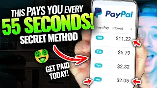 THIS Method Pays YOU +$0.80 EVERY 55 Seconds! (*NEW METHOD!*) | Make Money Online In 2022 FAST!