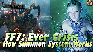[FF7: Ever Crisis] - New Beach Event Today & SUMMON Battles and Summon Pacts! How summons work