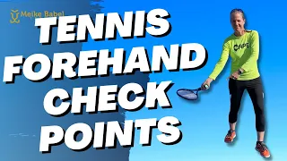 The Tennis Forehand - 6 Fundamentals EVERY Beginner Needs To Have