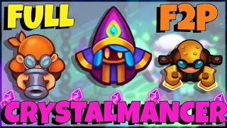 This F2P Crystalmancer Deck Will Get You Winning Games! - No Legendarys! - Rush Royale