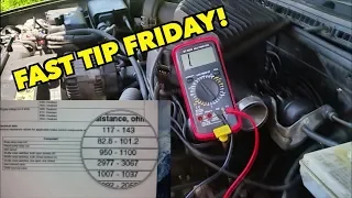 Testing ABS Wheel Sensor. ~EASY~ Fast Tip Friday!