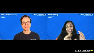 Fireside Chat: Bindu Reddy (Founder & CEO, Abacus.AI) with Matt Turck (Partner, FirstMark)