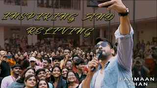 A DAY OF INSPIRING AND RELIVING | FAHMAAN KHAN | Spectrum College Fest VLOG