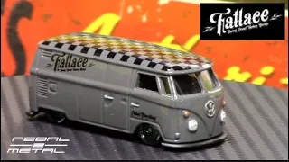 Hot Wheels Special Edition 'Fatlace' VW T1 Panel Bus Unboxing | Review | Close Up Look