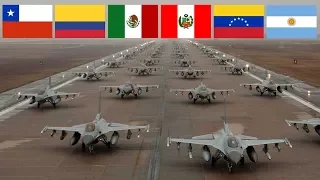 Las 10 Fuerzas Aereas mas Poderosas de Latinoamerica (2017)