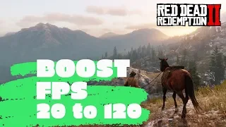 Red Dead Redemption 2 - How to BOOST FPS and Increase Performance / STOP Stuttering on any PC