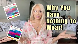 HOW TO FIND YOUR COLOR PALETTE ANY WHY YOU DON'T HAVE ANYTHING TO WEAR.