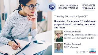 ESM Webinars: Biomarkers for incipient TB and disease progression and cure