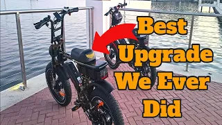 Best E-Bike upgrade for the money!|The best thing we ever did to our AR Grizzly|you won't believe it