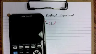 Solving Radical Equations with One Solution (cubed root) ex 4