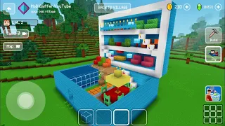 Block Craft 3D: Building Simulator Games For Free Gameplay #1594 (iOS & Android)| Big Chest House 🏠