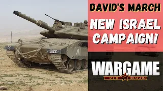 Wargame Red Dragon - New Israel Campaign! - David's March #1