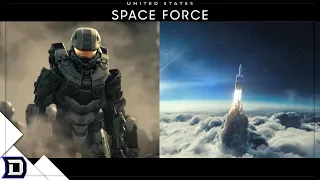 Space Force Recruiting ad but with Halo