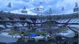 Forging of the London 2012 Olympic Rings