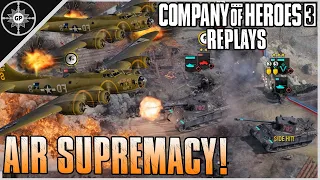 AIR SUPREMACY BEATS PANZERS | 2v2 Aere Perennius | CoH3 Community Replays #6