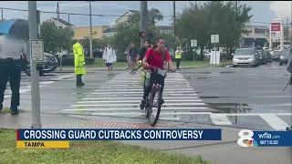 Farnell Middle School's principal: crossing guards to remain at dangerous intersection for now