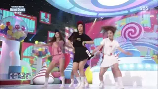 Red Velvet (레드벨벳)  Dumb Dumb(덤덤) Inkigayo Comeback Special LIVE 13/09/15