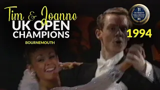 1994 Timothy Howson and Joanne Bolton as The UK Open Amateur Ballroom Champions