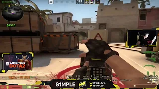 CS:GO - s1mple plays FPL on Mirage 05.11.2017.