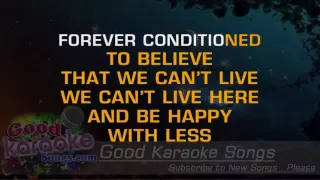 If You Love Somebody Set Them Free - Sting ( Karaoke Lyrics )