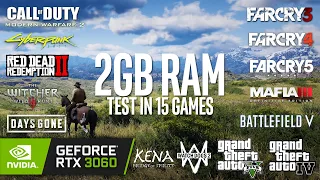 2GB RAM in 2021 - Test in 15 Games