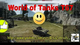World of Tanks T67  || American tier 5 turreted tank destroyer ||    Preview