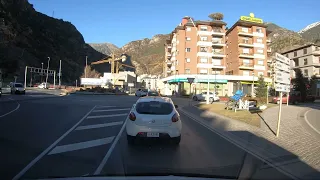 A Drive Through Andorra | Spain to Arinsal | Driving in Europe