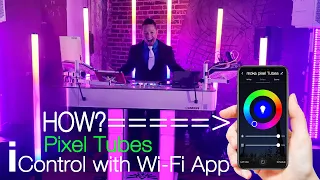 How To #2 / Moka Pixel Tubes 360 Android App Pairing with LED Pixel Tube Lights