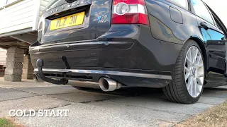 Volvo V50 T5 AWD 3 Inch Custom Exhaust Sound Clip