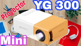 Mini proyector Yg 300 | Unboxing y Review | Vale la pena?🤔🤔