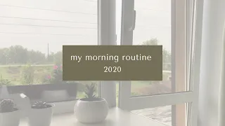 my morning routine • моя утренняя рутина