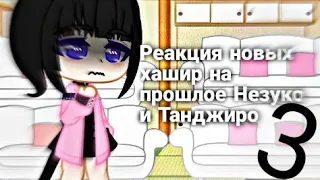 [😇]Реакция новых хашира на прошлое Незуко и Танджиро[😇]