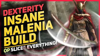 Elden Ring - INSANE Dexterity Build - Hand of Malenia is so OP!