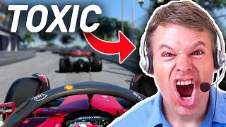 F1 22 But The Race Engineer Is Extremely Toxic...