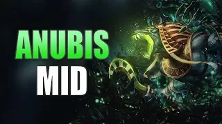 SMITE: Anubis Mid Gameplay | Insane Lifesteal Build! (Season 5 PTS)