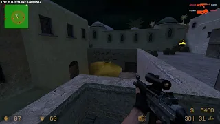 Counter Strike : Source - de dust 2 Halloween - Gameplay "Terrorist Forces" (with bots)