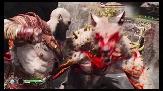 God of War Wulver Stun Grab Execution Animation