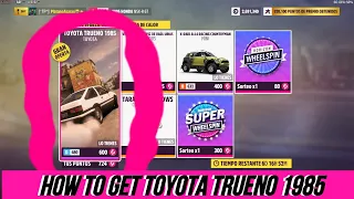 How to get the Toyota Trueno 1985 in Forza Horizon 5 (EASY WAY)