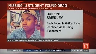 Coroner confirms body found at Lake Griffey was IU student (Saturday 6PM update)