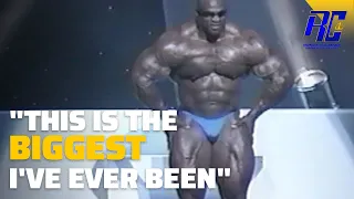 "THIS IS THE BIGGEST I'VE EVER BEEN" | Ronnie Coleman 330lb MONSTER