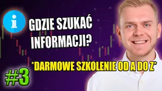 #3 - GDZIE szukać INFORMACJI o KRYPTOWALUTACH - Darmowe SZKOLENIE od A do Z