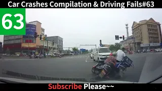 彩R丨Fenny Car Crashes Compilation & Driving Fails # 63 (奇葩搞笑车祸集锦)